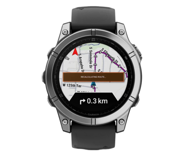 GARMIN Fenix E 47mm Stalowo-czarny (010-03025-00) - 1277071 - zdjęcie 2